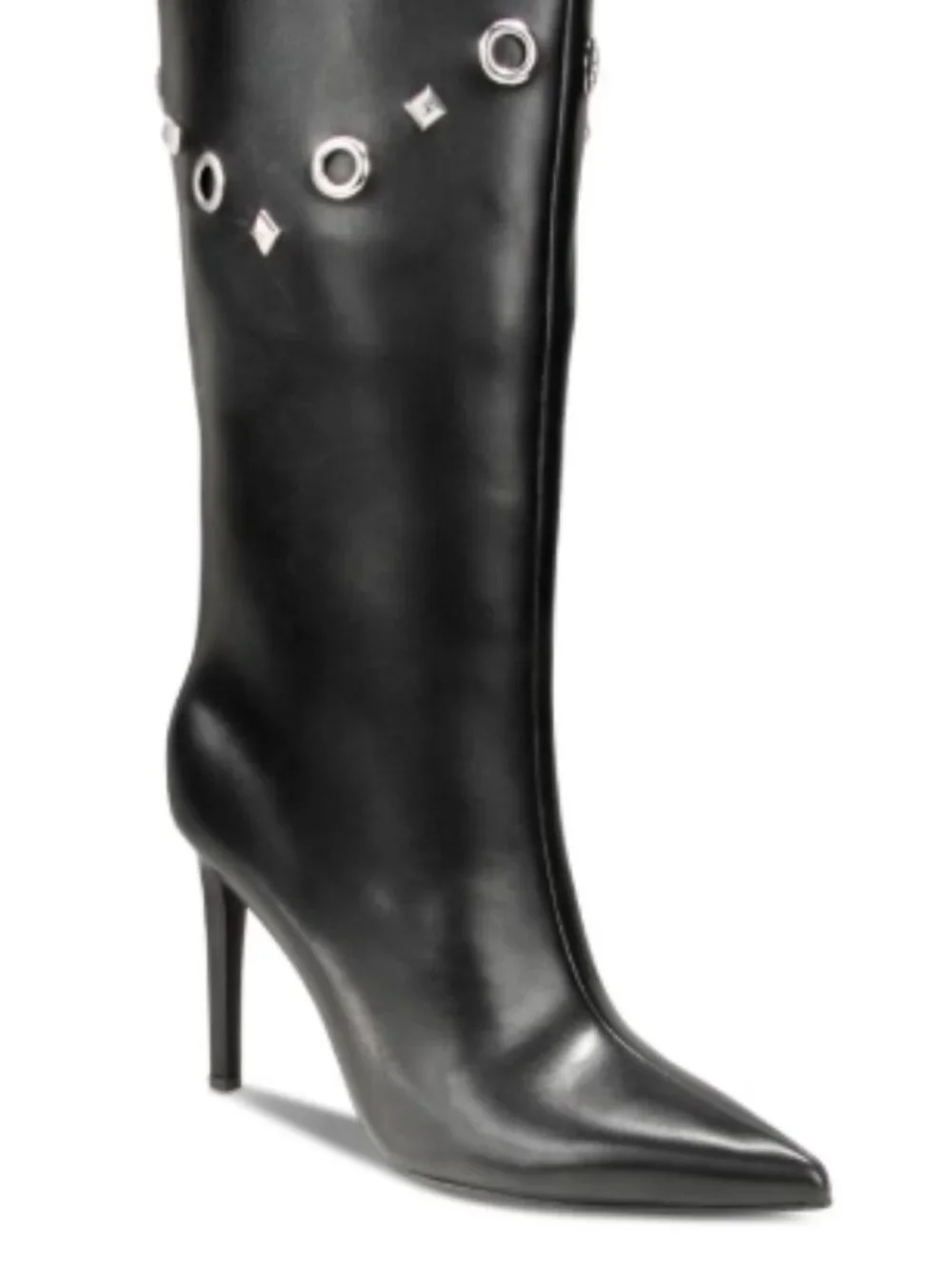 I.N.C. Saiqa Grommet Knee High Boots NIB Sz 6 - Picture 2 of 10